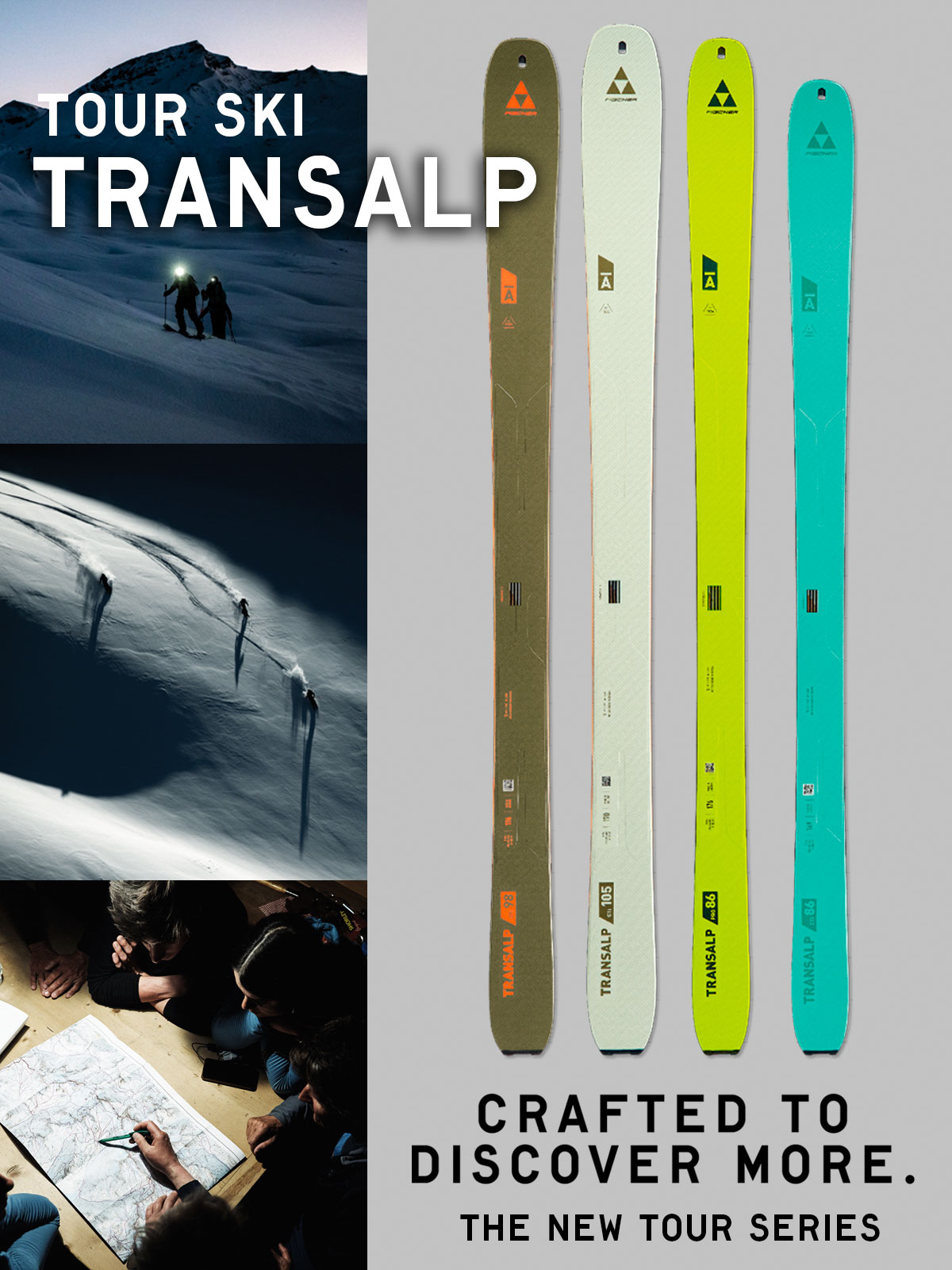 TOUR- SKIS AND BOOTS -