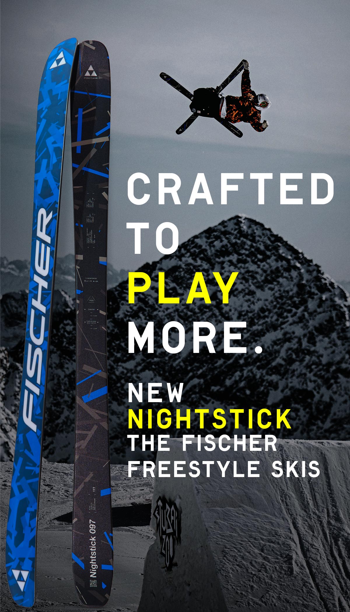 NIGHTSTICK- FREESTYLE SKIS-